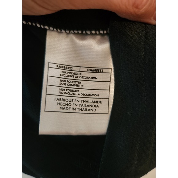 Nike Sportswear Men XXL Black Polo Shirt Golf Athletic Spell Out Logo - Picture 5 of 10